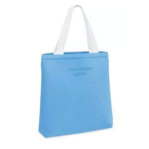 Dolce & Gabbana | Light Blue Neoprene Tote Bag